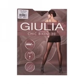 GIULIA CHIC BIKINI 20 DEN CAPPUCCINO pėdkelnės kaina
