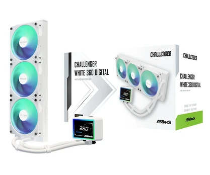 CPC ASRock Challenger 360 Digital ARGB Baltas