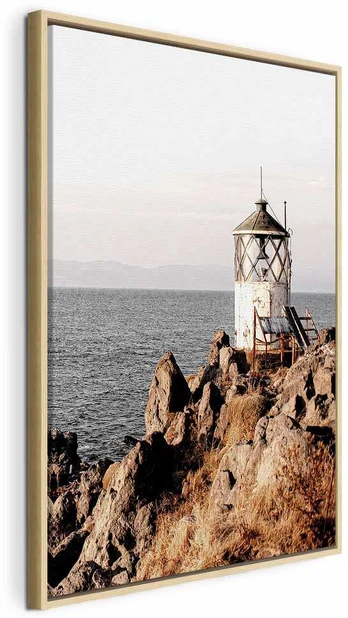 Artgeist Paveikslas - Lantern On The Cliff (1 Part) Vertical