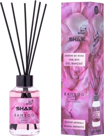 Namų kvapas su lazdelėmis SHAIK ROSE SAD 115 ml.