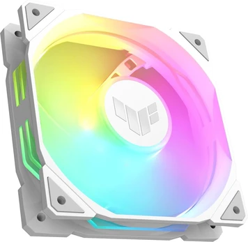 ASUS TUF GAMING TR120 ARGB REVERSE 3IN1 120mm Baltas