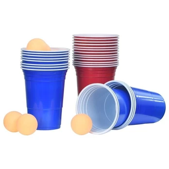 Stalo žaidimo rinkinys Beer Pong, 0,5l