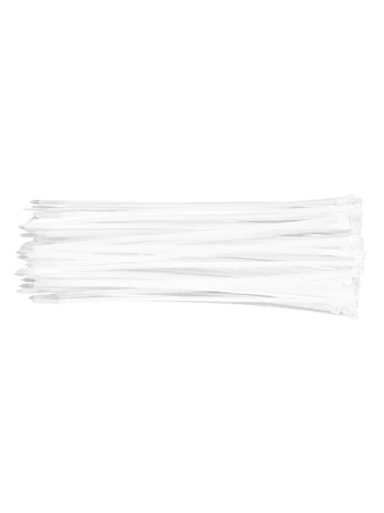 Topex Opaski zaciskowe 4,8 x 300mm 75vnt.. balta (44E979)
