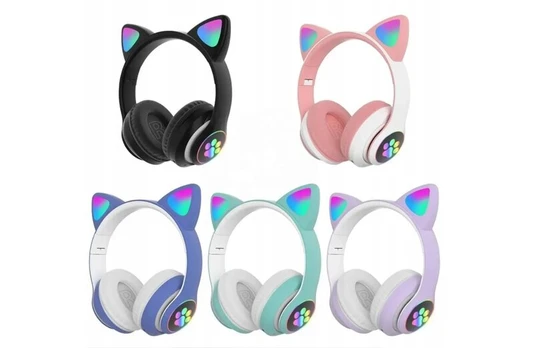 cat ears, pink