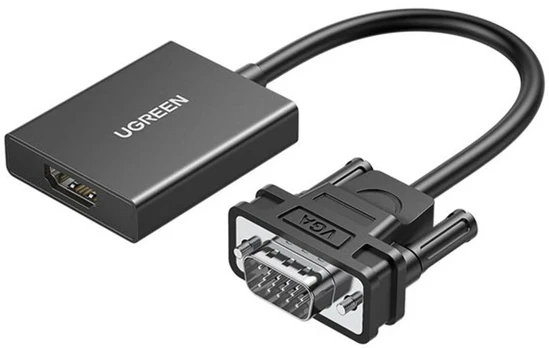 UGREEN VGA male to HDMI female Adapteris