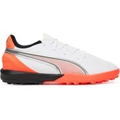 Futbolo batai Puma King Match Tt Jr 108838 01 Balta