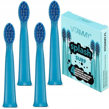 Dantų šepetėlis Vitammy pabaiga Splash Surf 4vnt.
