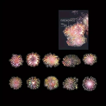 Interjero lipdukas Fejerverkai,, Flower Fire Still