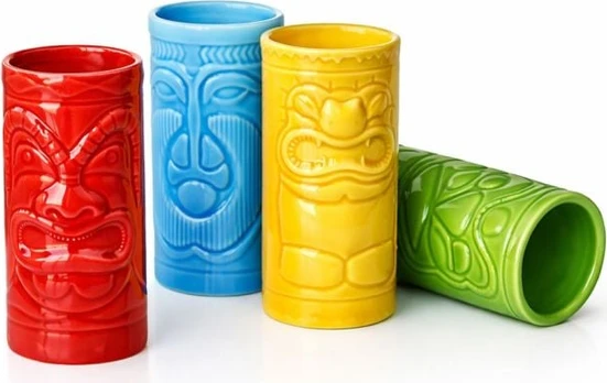 Mikamax - Tiki Shot Glasses