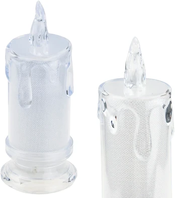 Dekoratyvinė LED žvakė, 15 cm