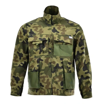 Darbinis švarkas Sara Workwear, žalia, medvilnė/poliesteris, L dydis