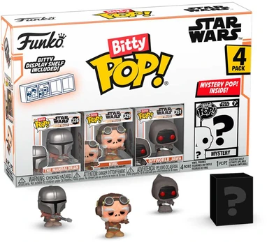 Funko Bitty POP: Mandalorian - Mandalorian 4PK