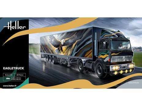 Heller - Renault G260 Eagletruck, 1/24, 80784