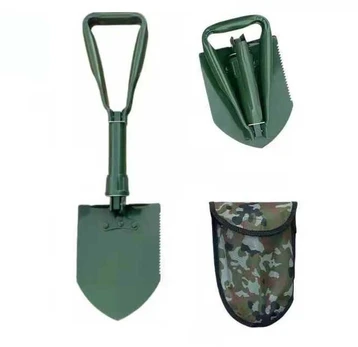 Sulankstomas kastuvas su dangteliu 3in1 Survival SAP01