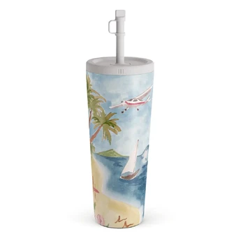 Escape - Travel Mug, 700 ml / Straw