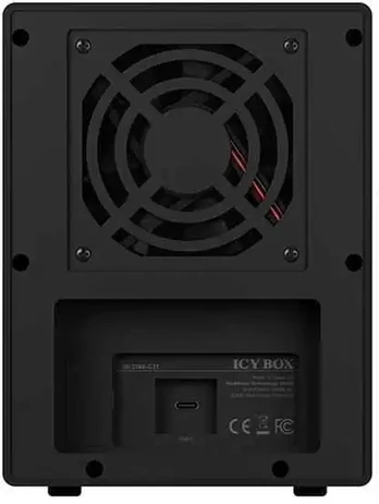 External HDD Enclosure 3,5" USB 3.1 Black IB-3740-C31