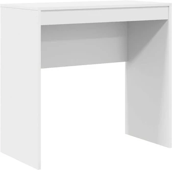 Rašomasis stalas Baltas MDF 80 x 40 x 76 cm Paprastas