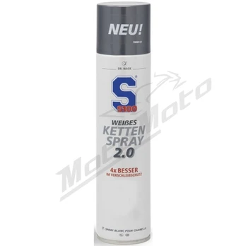 S100 2.0 Baltas Grandinės purškiklis - 400ML
