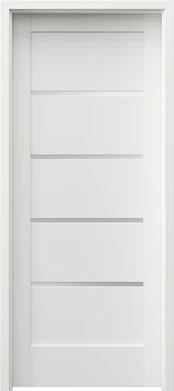 Durys rėminė Porta Trim Lite A4, universalios, balta, 203 x 84.4 x 4 cm kaina