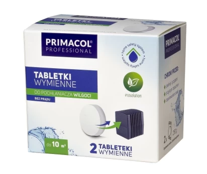 Drėgmės sugėriklio tabletės PRIMACOL, 2 vnt.