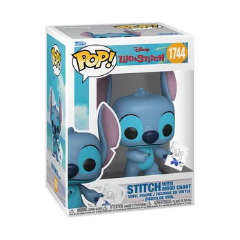 FUNKO POP! Vinilinė figūrėlė: Disney: Lilo & Stitch - Stitch with Mood Chart (w/ Chase)