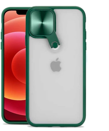 Tel Protect Cyclops dėklas skirtas Apple iPhone 12 Pro žalios spalvos