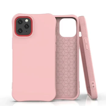 Fusion Solaster Back Case Silikona Aizsargapvalks Apple iPhone 12 Pro Max Rozā