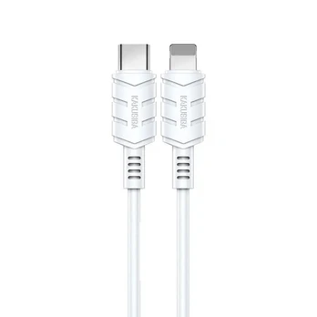 iKaku KSC-710 Lightning Smart fast charging data cable 1.2m White