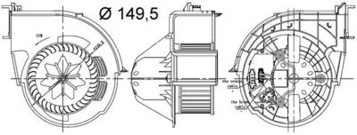 Vidaus pūtiklis MAHLE AB 83 000S