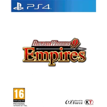 Dynasty Warriors 9: Empires Playstation 4