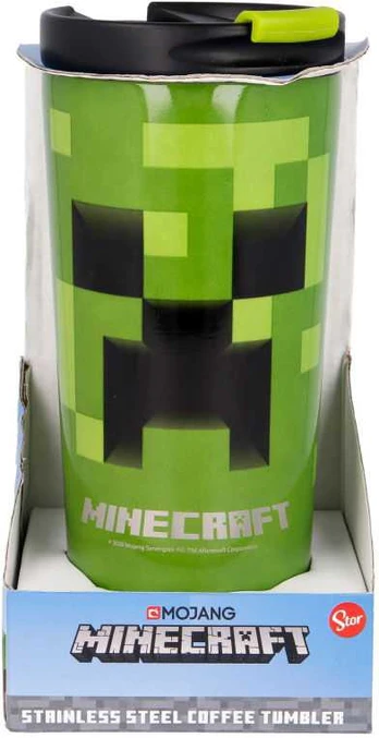 STOR Minecraft stainless steel tumbler 425ml