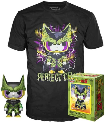 Funko Set POP figure & Tee Dragon Ball Z Perfect Cell