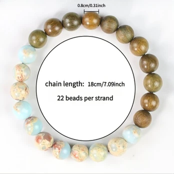 Karoliukų apyrankė rinkinys, Multi-treasure Beads 8mm