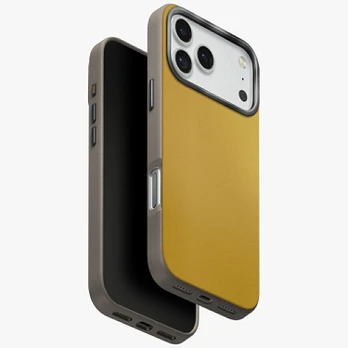 Dėklas UNIQ Lyden DS do iPhone 17 Pro Max Magclick Charging zółto/pilka