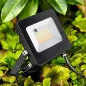 LED lauko prožektorius "Kingston" su įžeminimo smaigaliu, RGBW