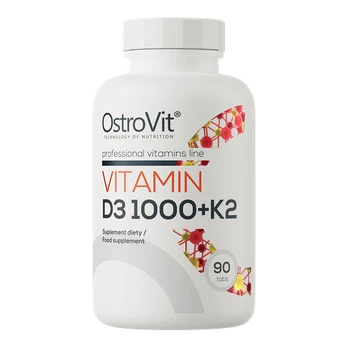 OSTROVIT Vitamin D3 1000 IU + K2 - 90 tabl.