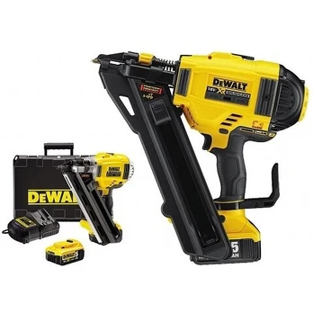 DeWalt Akumuliatorinė viniakalė DCN693P2, 18V, 2x5,0Ah