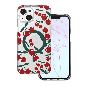 Dėklas Mocco Cherry Mag Back Case for Apple iPhone 15