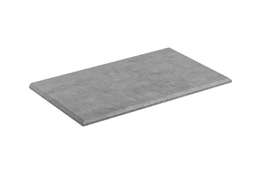 Stalviršis COMAD HAVANA CONCRETE 90-80, pilkas