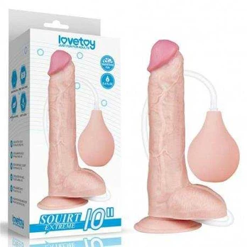 Lovetoy Stringy dildo varpos pumpuojamas ejakuliacijos funkcija 25