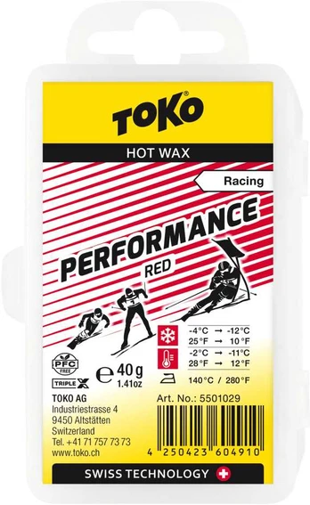 Toko Base Performance Racing Raudona 40 g vaškas