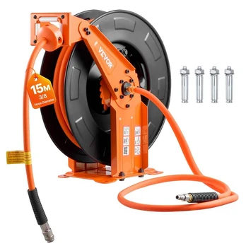 Ištraukiamas oro žarnos būgnas 15m 300 PSI