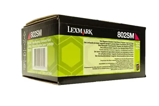 Lexmark 80C2SM0 kasetė, purpurinė, 2000 puslapių