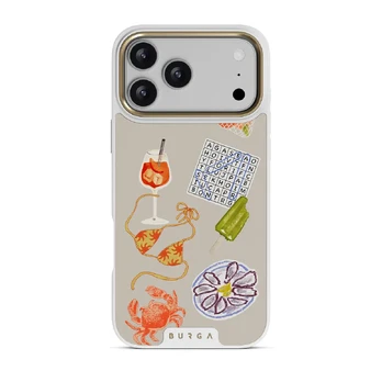Seaside Muse - iPhone 17 Pro Max Case, Elite Light (MagSafe) / Gold