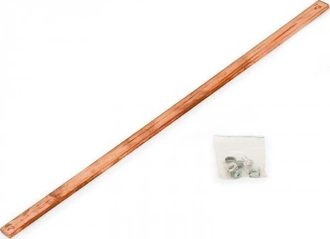 Tecline Triton Vertical earthing rail 42U