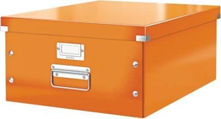 Leitz archyvavimo dėžė Leitz Click & Store universalūs didžiuliai oranžiniai (10K265L)