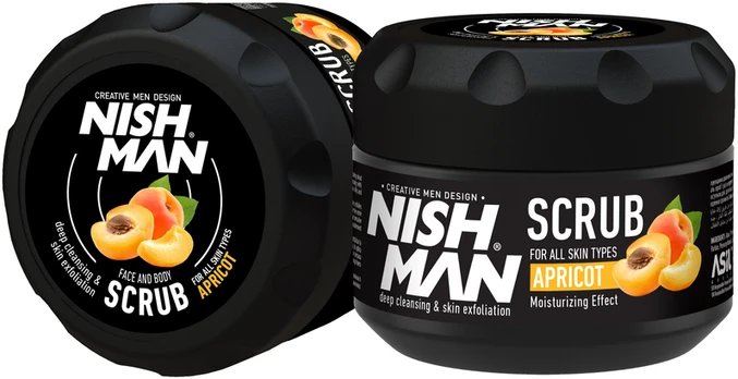 Nishman veido šveitiklis su abrikosais, 300 ml