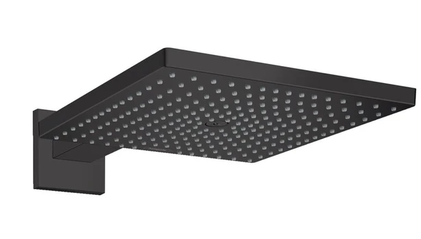 Sieninė dušo galvutė Hansgrohe Raindance E 300, juoda