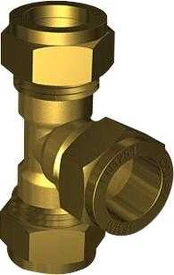 IBP CONEX Tee 22-15-22 mm kompression