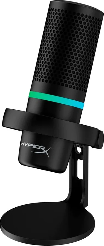 Kondensatorinis mikrofonas HyperX DuoCast, juoda sp.